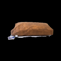 Let&apos;s Sleep Plush Pillow 80x55x10 Cognac