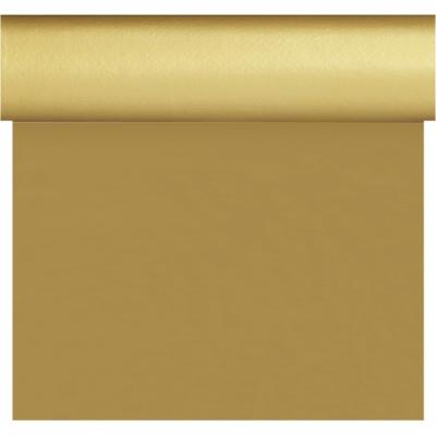 Tafelloper/placemats - goud - 40 x 480 cm - dunicel FSC papier - tafellaken