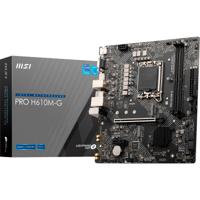 MSI pro h610m-g socket 1700 moederbord (gb-lan, sound, µatx)