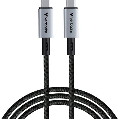 Verbatim Mobiele telefoon Kabel [1x USB 4 stekker - 1x USB 4 stekker] 1.2 m USB-C 4