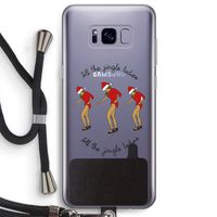 Jingle Ladies: Samsung Galaxy S8 Plus Transparant Hoesje met koord