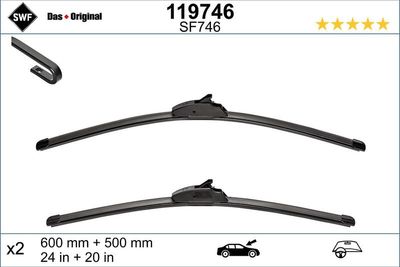 Set 2 Wissers Swf Visioflex 119746