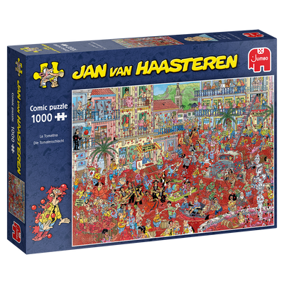 Jumbo puzzel Jan van Haasteren La tomatina 1000 stukjes