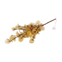 HBX Natural Living Kunsttak euca cinerea led l72 gold