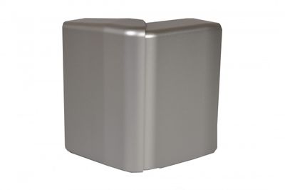 Electro Plint buitenhoek verstelbaar aluminium 80mm