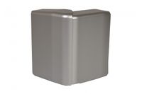 Electro Plint buitenhoek verstelbaar aluminium 80mm