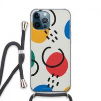 Illustratieve pop 3: iPhone 13 Pro Max Transparant Hoesje met koord