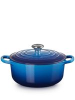 Le Creuset pot rond 20 cm - Bleu