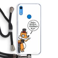 Geen Gezeik: Huawei Y6s Transparant Hoesje met koord
