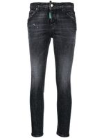 DSQUARED2 jean skinny à coupe courte - Noir - thumbnail