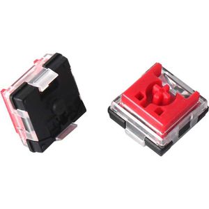 Low Profile Optical Red Switch-Set, 87 stuks Keyboard switches