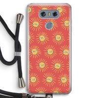 Zon: LG G6 Transparant Hoesje met koord