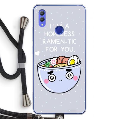 I'm A Hopeless Ramen-Tic For You: Honor Note 10 Transparant Hoesje met koord