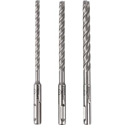 FRITZFURT 3161-2103 Carbide Hamerboorset 3-delig 6 mm, 8 mm, 10 mm Gezamenlijke lengte 165 mm SDS-Plus 1 set(s)