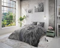 RoyalTextile - King of Nature Dekbedovertrek - 100% Katoen - Grijs - 140 x 220 RoyalTextile - King of Nature Dekbedovertrek - 100% Katoen - Grijs - 140 x 220