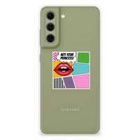 Samsung Galaxy S21FE Silicone Back Cover Popart Princess