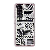 Marrakech print: Samsung Galaxy A51 5G Transparant Hoesje
