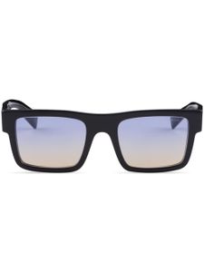 Prada Eyewear lunettes de soleil rectangulaires Symbole - Noir