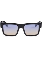 Prada Eyewear lunettes de soleil rectangulaires Symbole - Noir - thumbnail