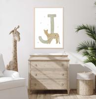 Poster - Alphabet J