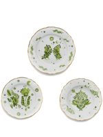 Bitossi Home lot de trois assiettes à soupe La Tavola Scomposta - Blanc
