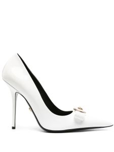 Versace escarpins Gianni 110 mm en cuir - Blanc