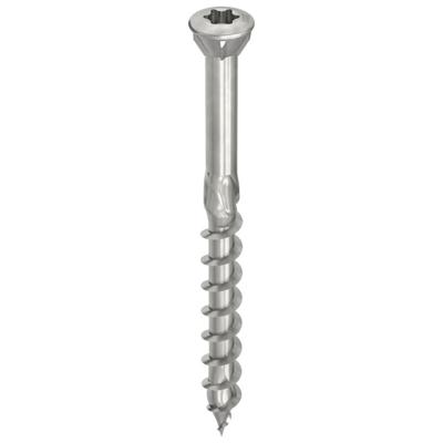 HECO TOPIX-plus glaslatschroeven - platkop RVS A2 - 3,5x40/27 mm - T10 - deeldraad - 200 st