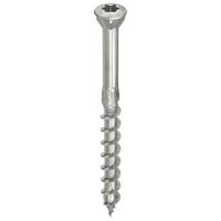 HECO TOPIX-plus glaslatschroeven - platkop RVS A2 - 3,5x40/27 mm - T10 - deeldraad - 200 st