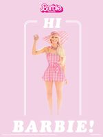 Barbie Movie Hi Barbie Art Print 30x40cm