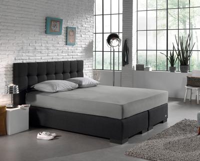 Dreamhouse Enkel Jersey 135 gr. Hoeslaken Grijs 140 x 200