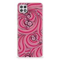 Samsung Galaxy A22 5G | Hoesje maken | Swirl Pink