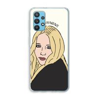 Mary Kate: Samsung Galaxy A32 4G Transparant Hoesje