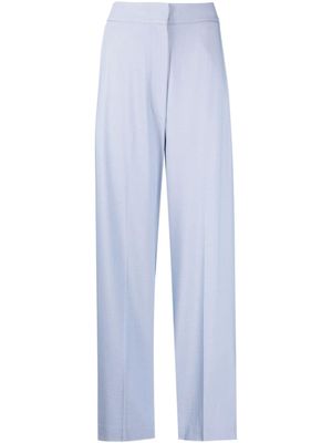 KHAITE pantalon ample à taille haute - Violet