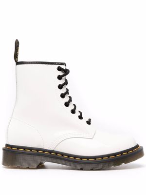 Dr. Martens bottines 1460 à lacets - Blanc