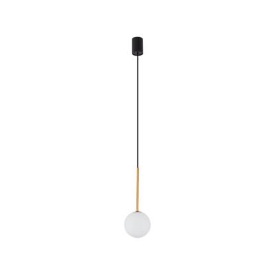 Lyora Glazen plafondlampKaro 1x wit glas - 10305