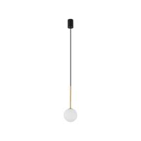 Lyora Glazen plafondlampKaro 1x wit glas - 10305