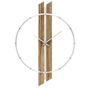 AMS W9606 Design wandklok van hout 53 mm hoog