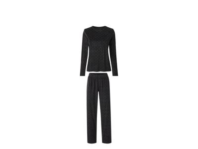 esmara Dames fleece pyjama (Zwart, XL (48/50)) esmara Dames fleece pyjama (Zwart, XL (48/50))