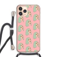 King Kylie: iPhone 11 Pro Max Transparant Hoesje met koord