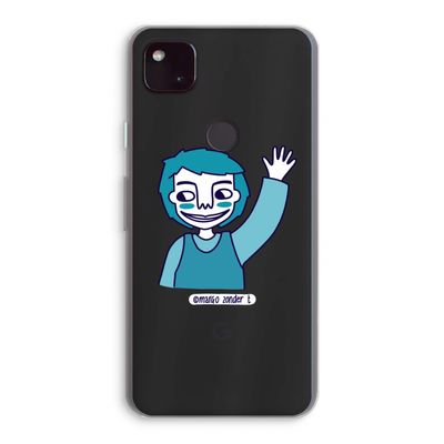 Zwaai: Google Pixel 4a 5G Transparant Hoesje