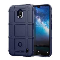 Schokbestendige beschermer cover volledige dekking silicone case voor Nokia 2 2 (blauw)