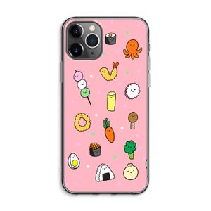 Happy bento friends: iPhone 11 Pro Max Transparant Hoesje