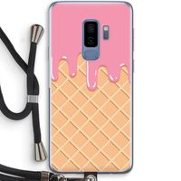 Ice cream: Samsung Galaxy S9 Plus Transparant Hoesje met koord