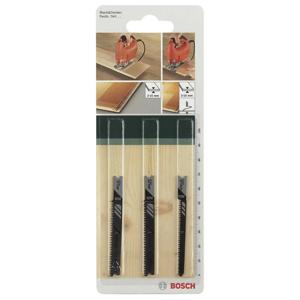 Bosch Accessories 2609256789 3-delig Decoupeerzaagbladen-set U-schacht 3 stuk(s)