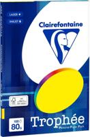 5 Intense kleuren A4 papier 80g 5x20vel Clairefontaine Trophée