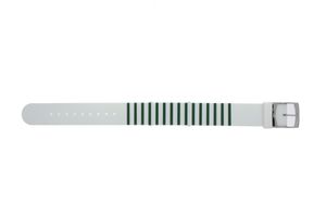 Lacoste horlogeband 2000892 / LC-84-3-14-2596 Silicoon Groen 18mm