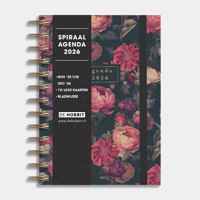 A5 Spiraal Agenda Roos Klassiek 2026 A5 Spiraal Agenda Roos Klassiek 2026