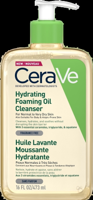 CeraVe Hydrating Foaming Oil Cleanser - voor normale tot (zeer) droge huid - voor gezicht en lichaam CeraVe Hydrating Foaming Oil Cleanser - voor normale tot (zeer) droge huid - voor gezicht en lichaam