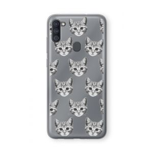 Kitten: Samsung Galaxy A11 Transparant Hoesje
