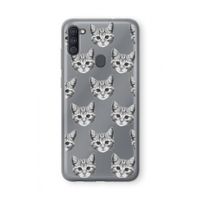 Kitten: Samsung Galaxy A11 Transparant Hoesje
